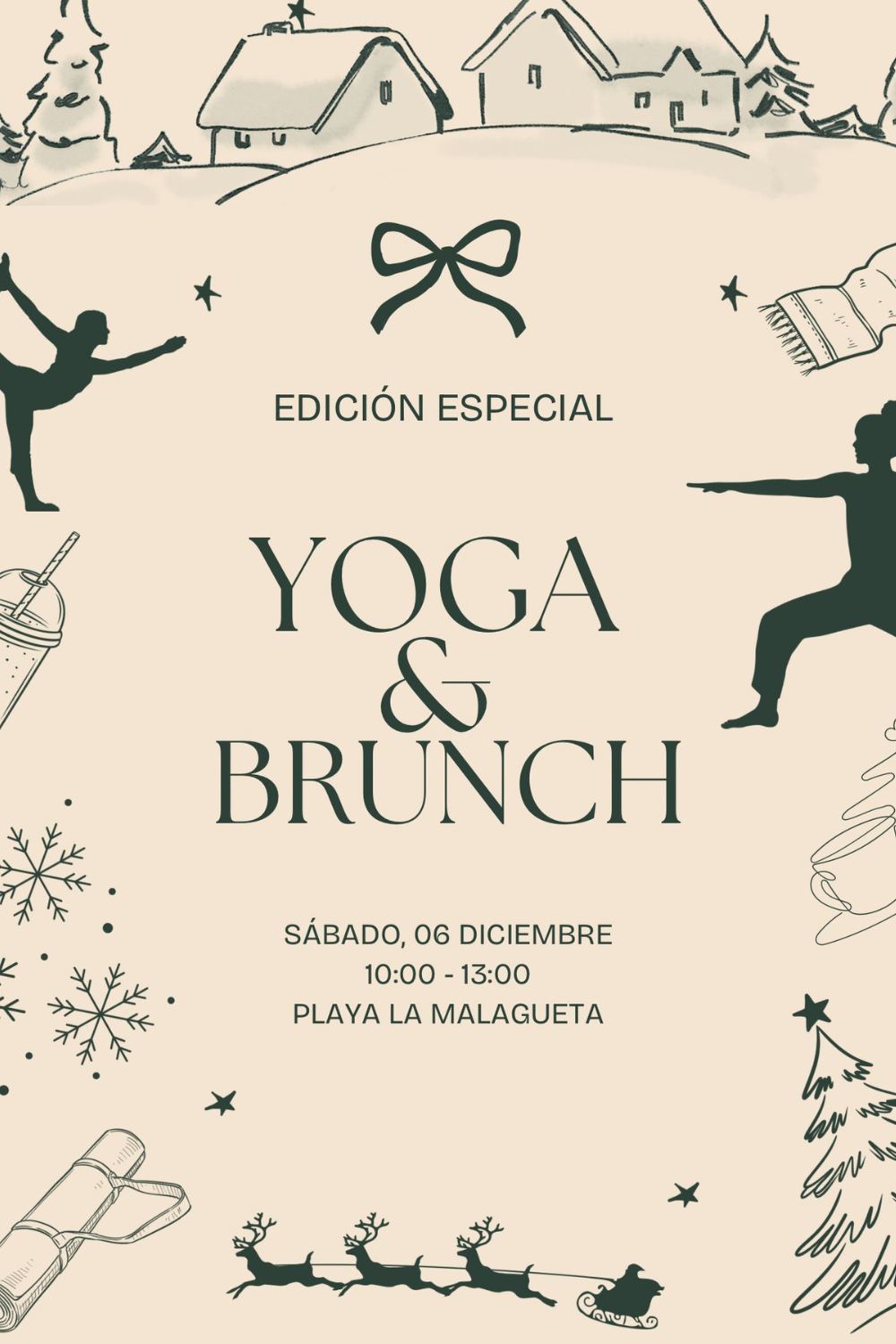 YOGA Y BRUNCH at La Galga | 6 de Diciembre