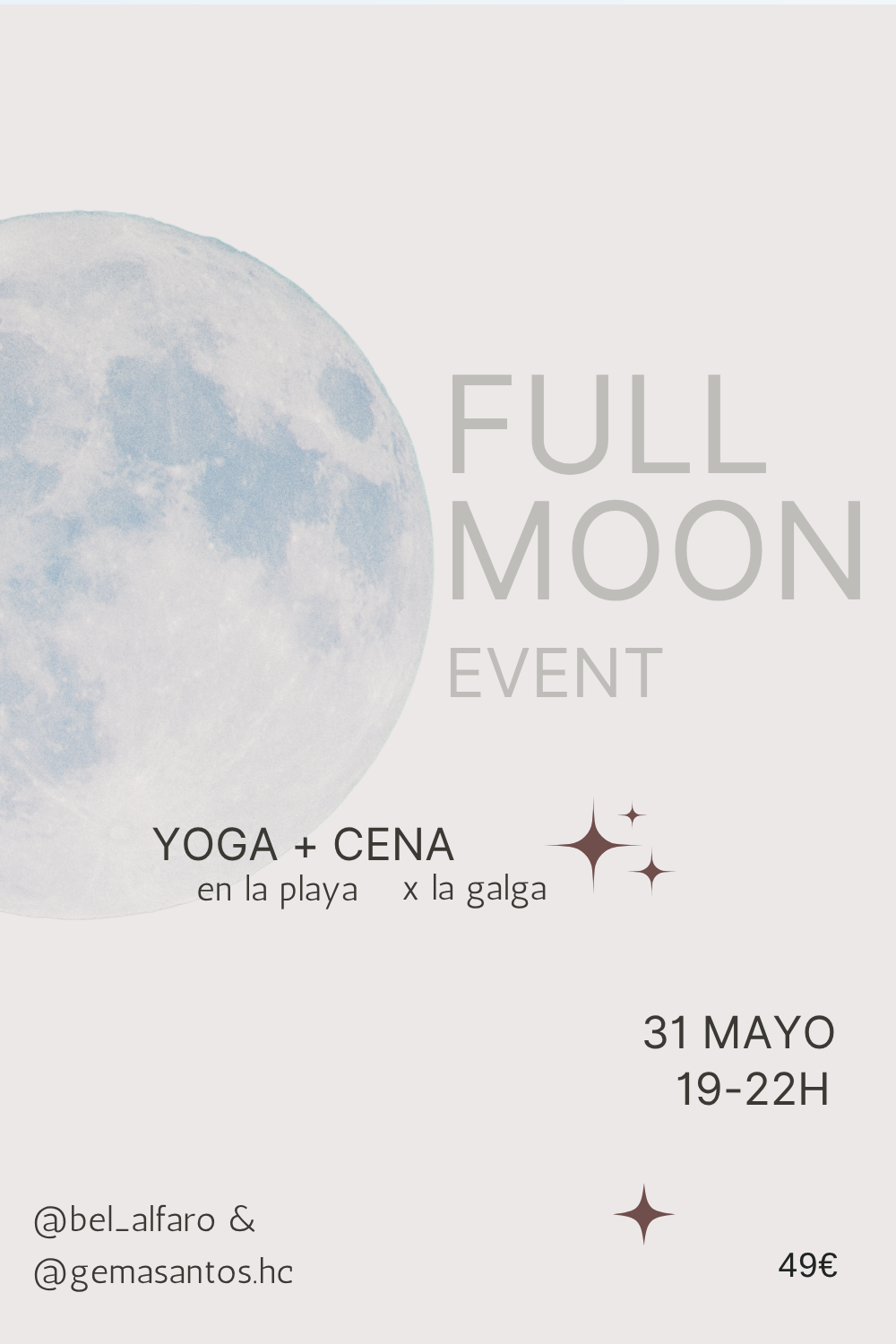 YOGA Y CENA at La Galga | 31 de mayo